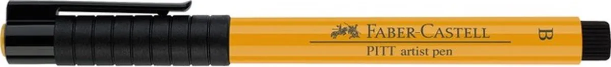 Faber-Castell Pitt Artist Pen Brush Chroomgeel Donker