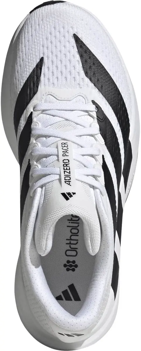 Adidas Adizero Pacer Hardloopschoenen Dames - Wit/Zwart - afbeelding 3 van 6
