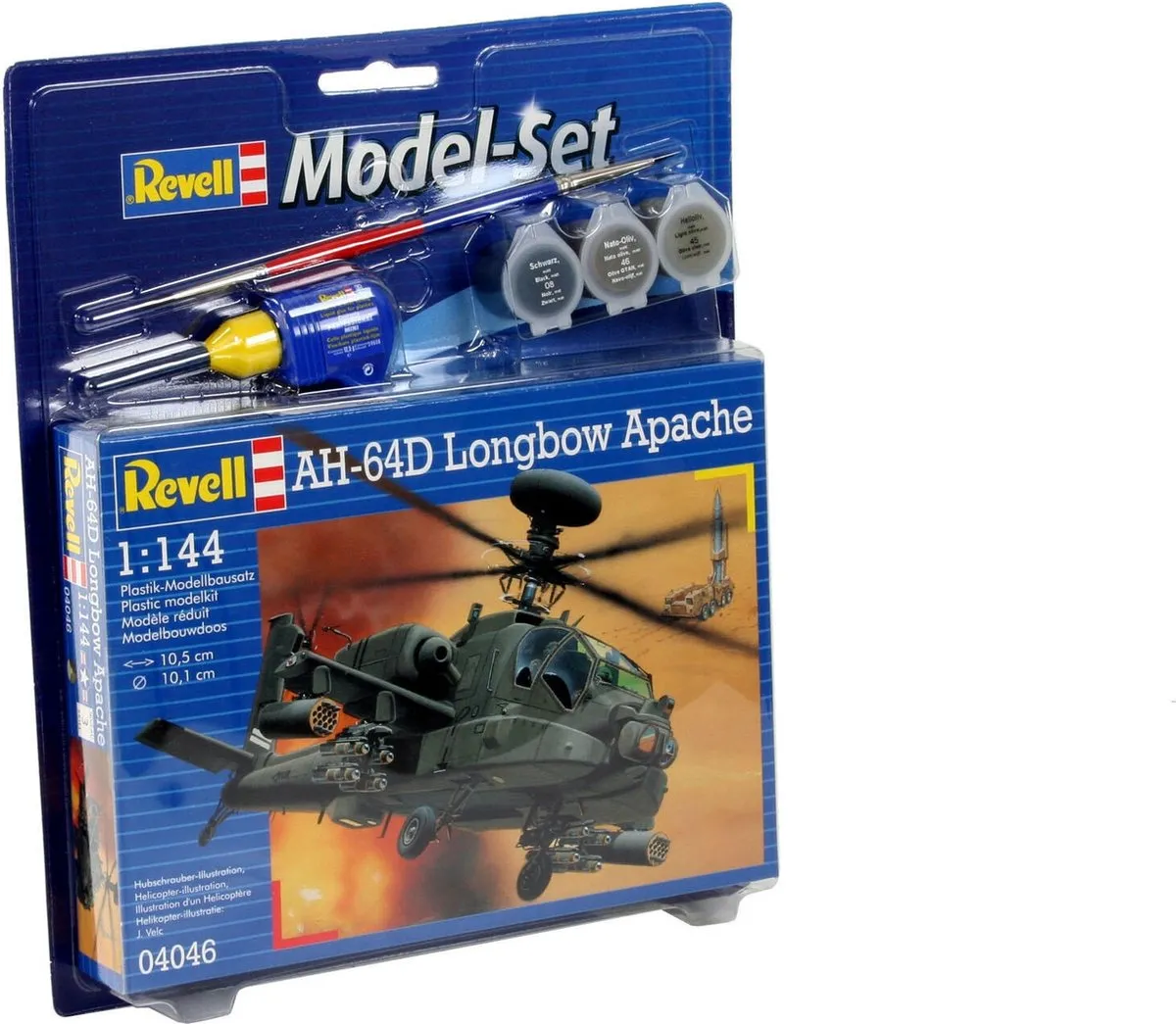 Revell 64046 AH-64D Longbow Apache Modelbouwpakket