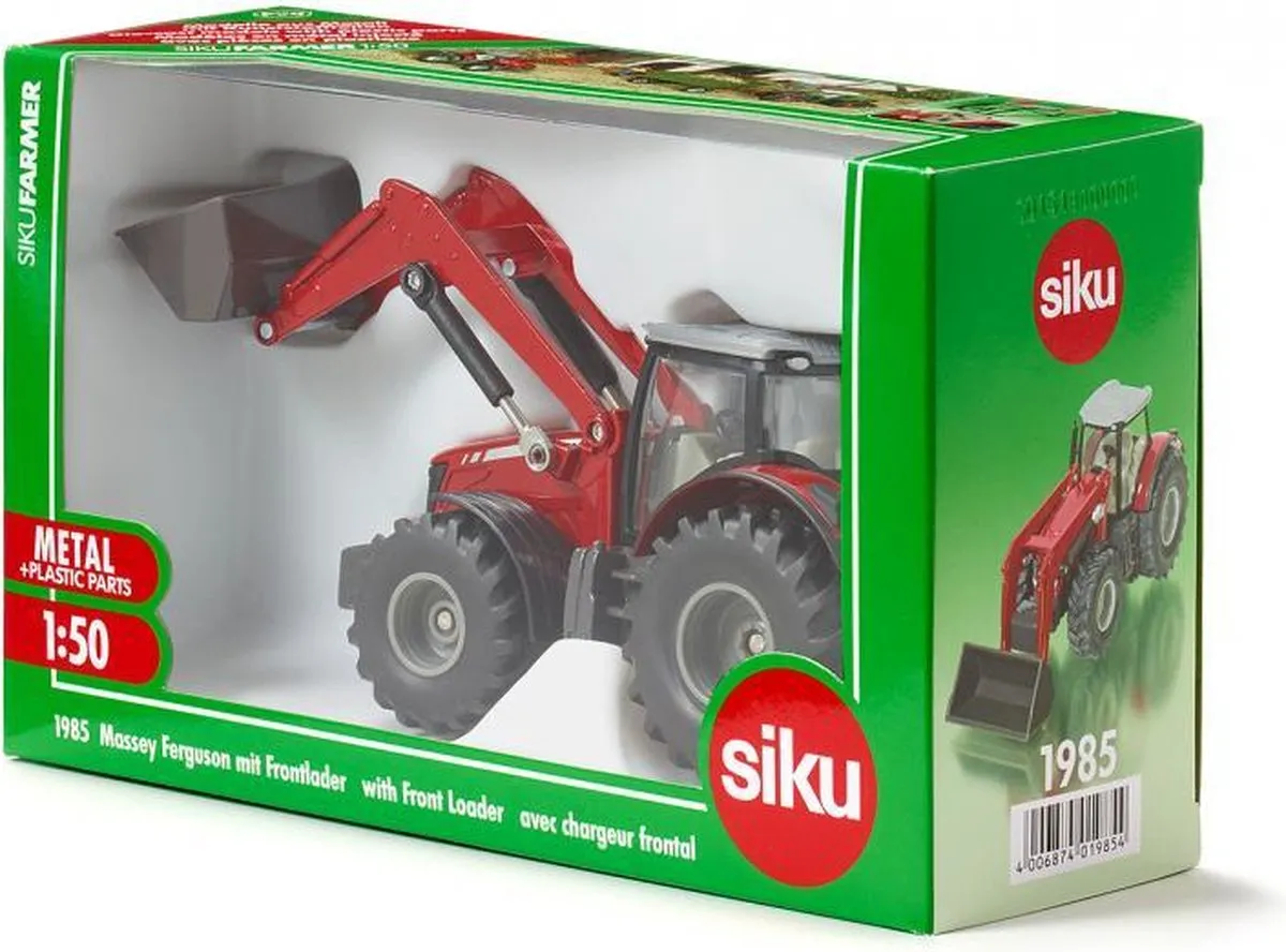 SIKU 1985 Massey Ferguson 8690 Tractor 1:50 - Metaal/Kunststof - Rood