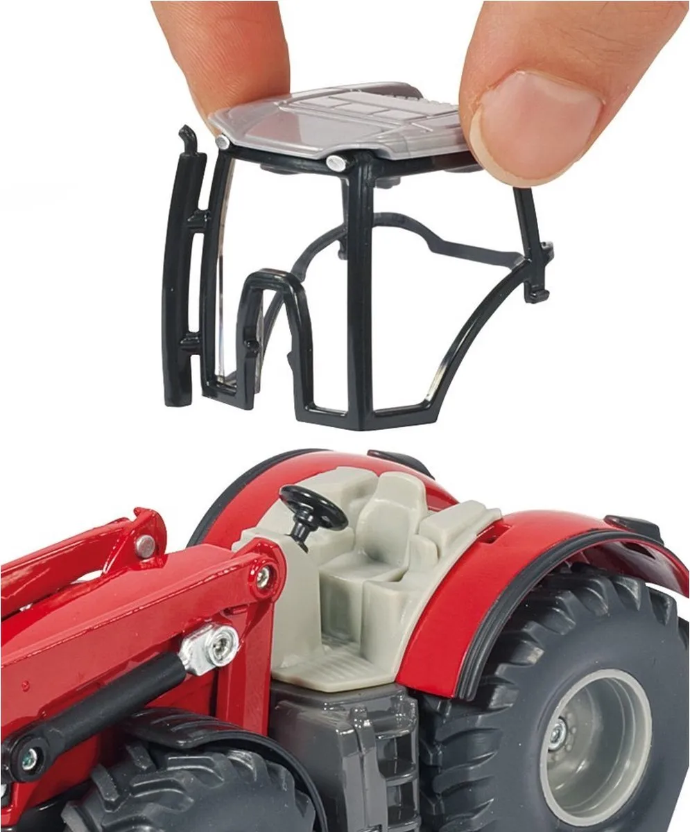 SIKU 1985 Massey Ferguson 8690 Tractor 1:50 - Metaal/Kunststof - Rood