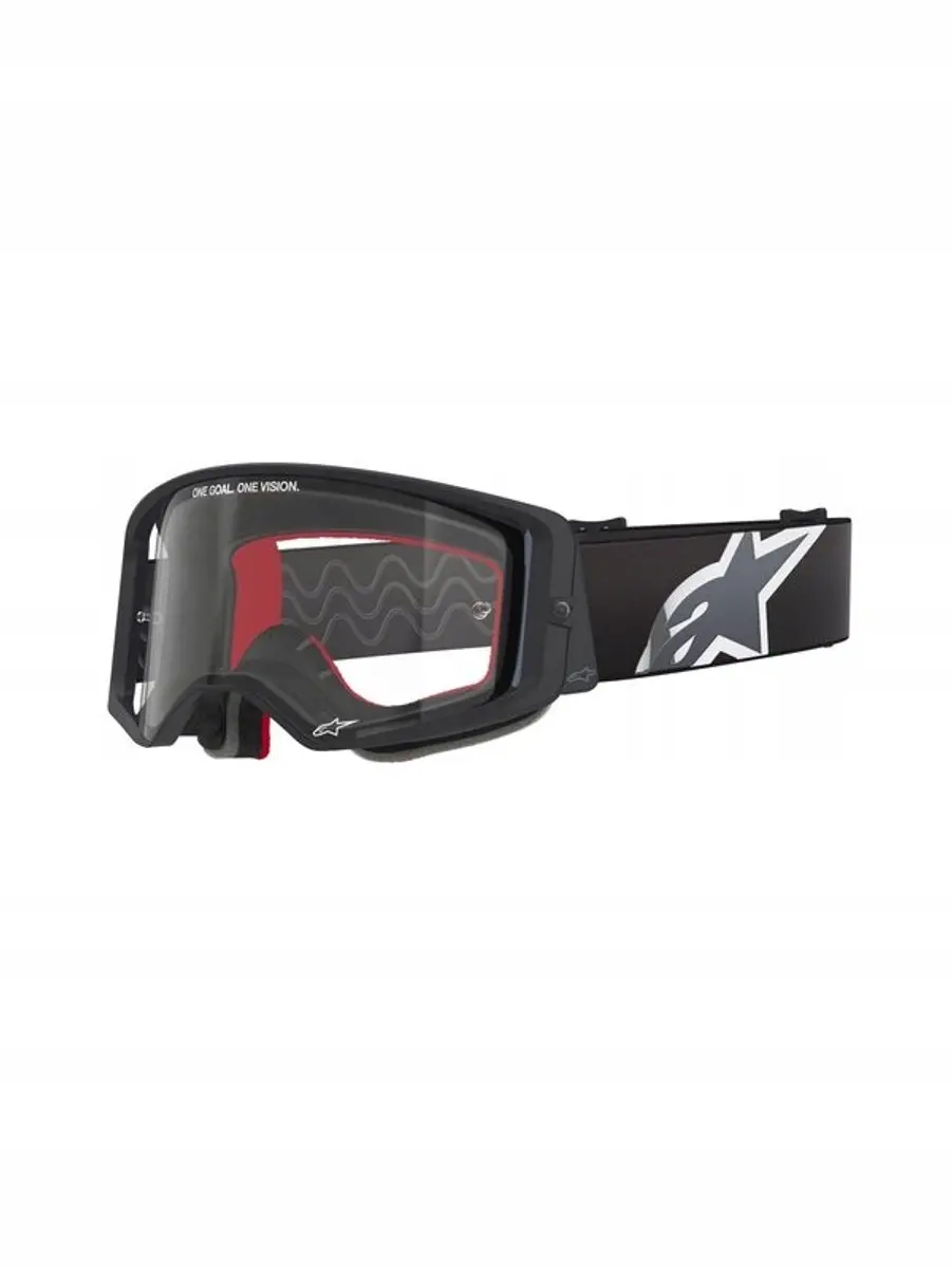 Alpinestars Supertech Corp Cross/Endurobril Zwart/Grijs Helder