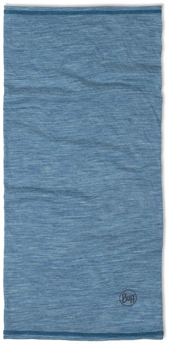 Buff Merino Lightweight Nekwarmer - Blauw