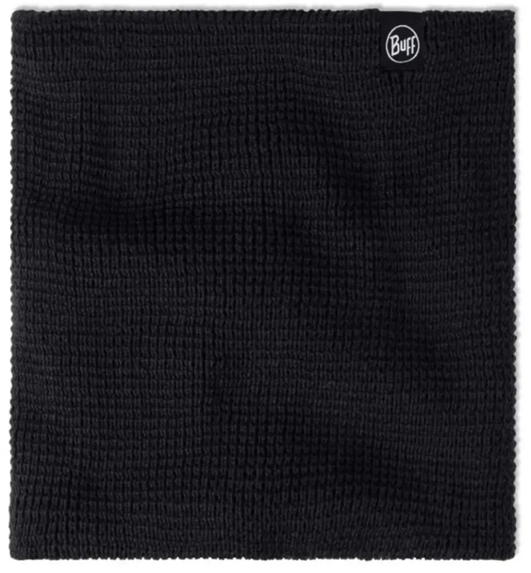 Buff Knitted & Fleece Nekwarmer - Zwart - afbeelding 6 van 6