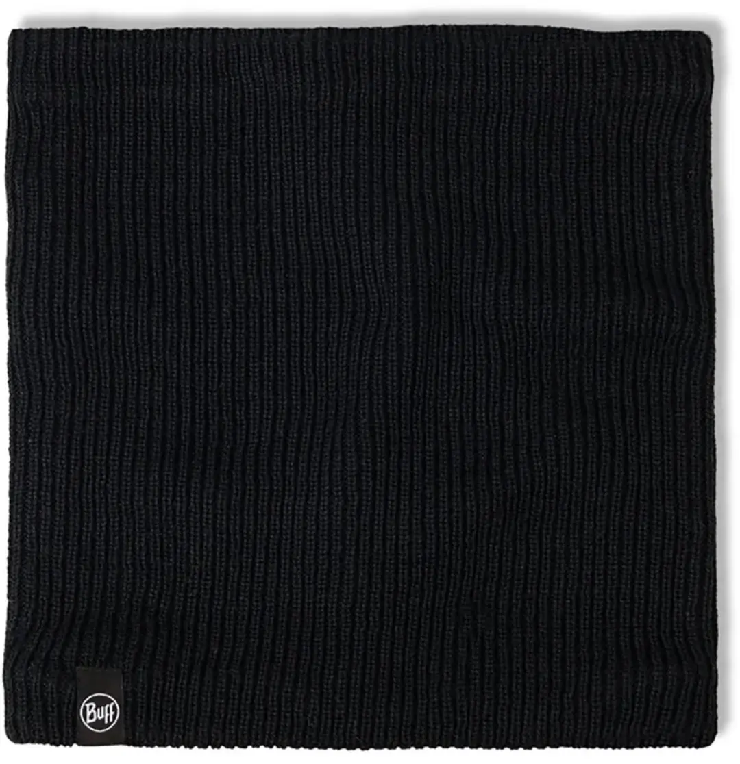 Buff Knitted & Fleece Nekwarmer - Zwart