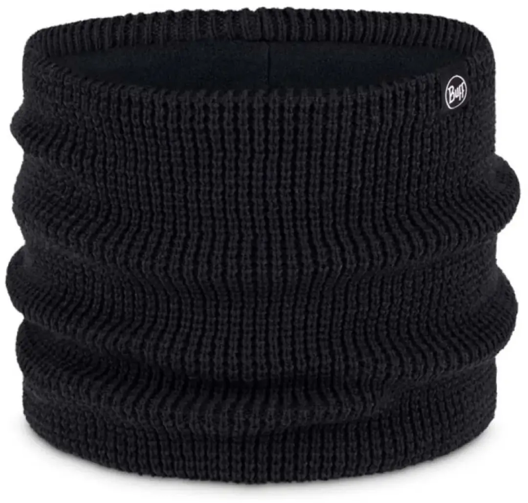 Buff Knitted & Fleece Nekwarmer - Zwart - afbeelding 5 van 6
