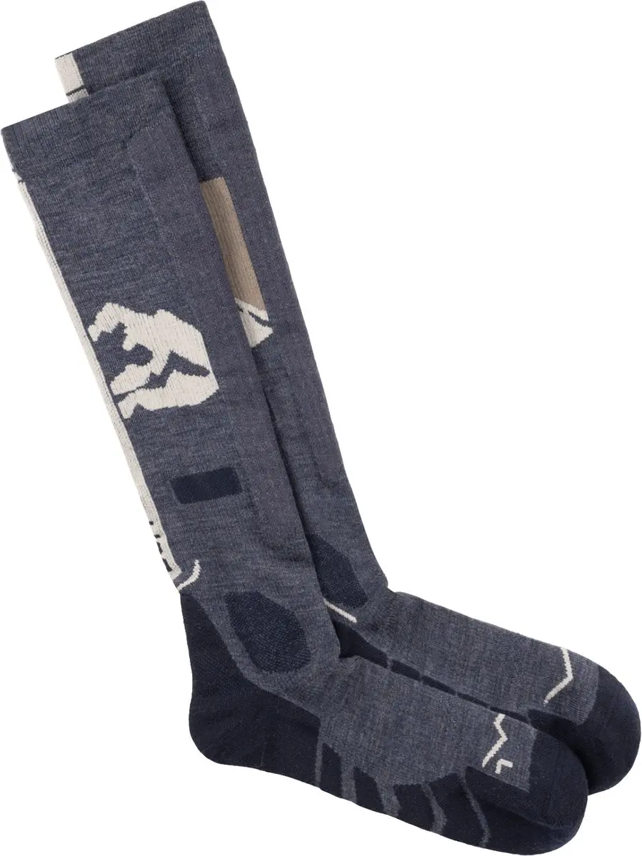 Buff Merino Lange Sokken - Blauw - EU 45-47 - afbeelding 4 van 6
