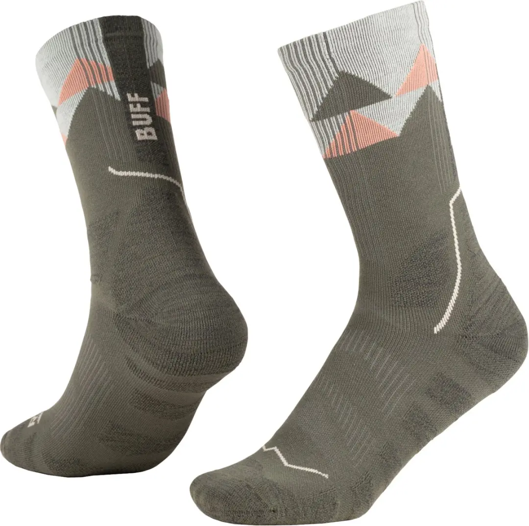 Buff ® Thermonet® Crewsokken Groen EU 36-38
