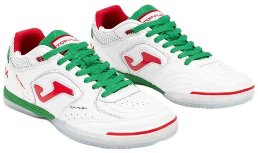 Joma Top Flex Zaalschoenen 43 - Wit/Grijs - afbeelding 2 van 6