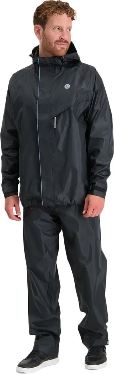 AGU Passat Regenpak Essential 2-delig - 5.000mm - Zwart XS - afbeelding 2 van 6