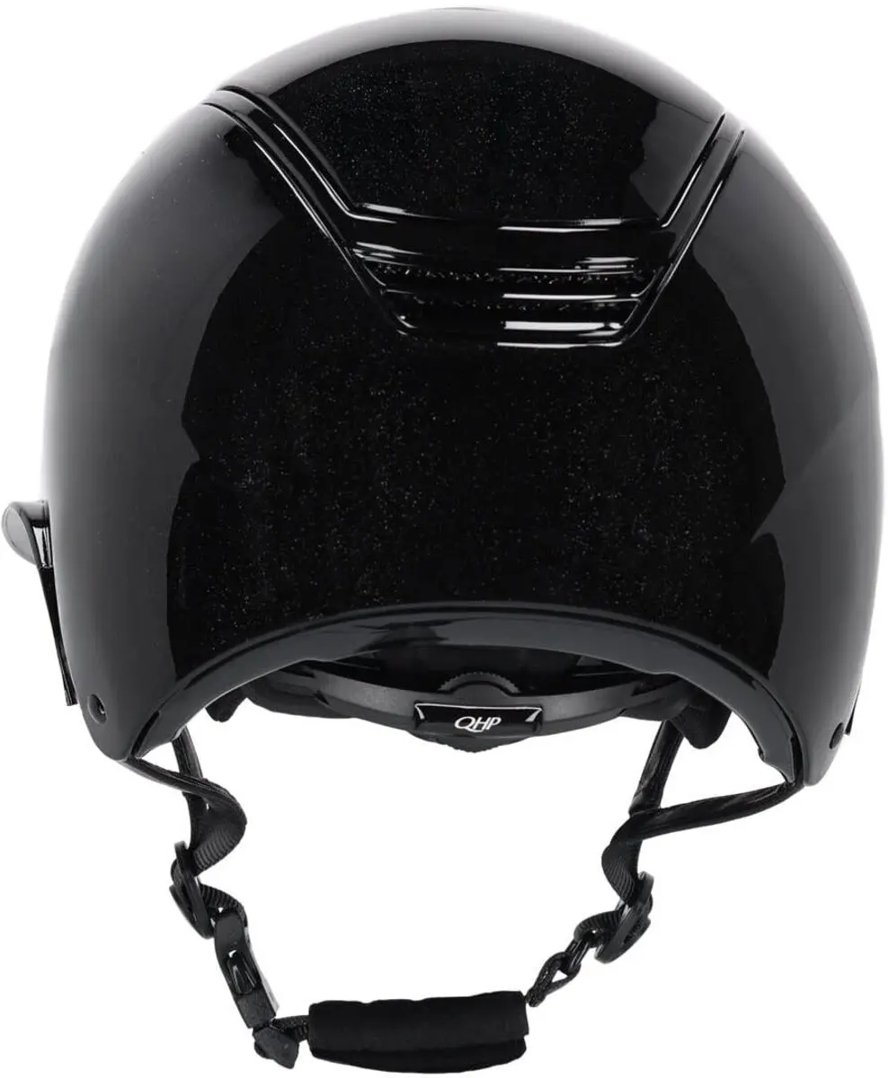 QHP Glendale Polo Visor - Zwart - Maat 55-57 - afbeelding 5 van 6