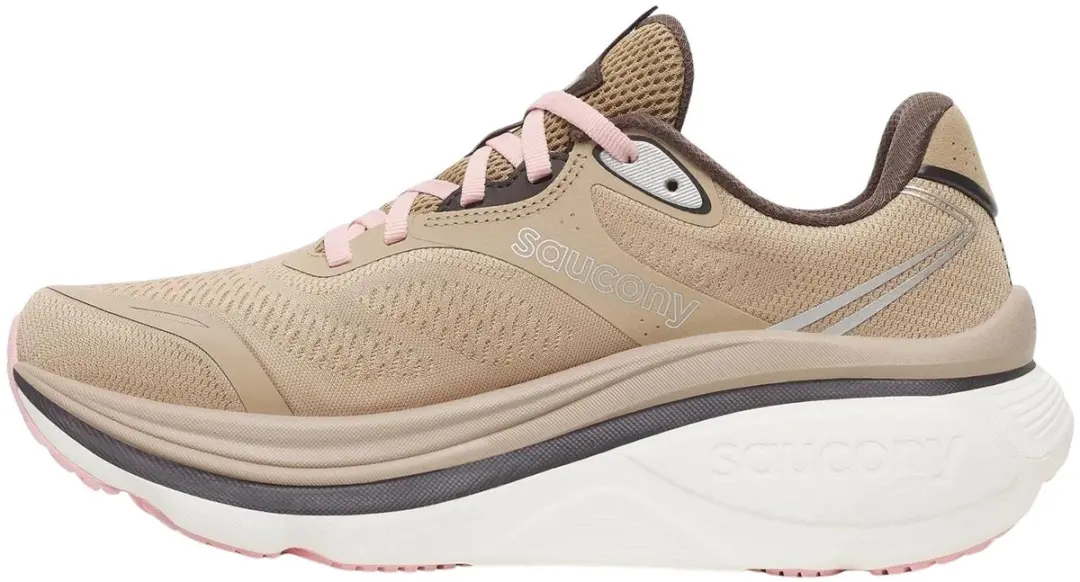Saucony Hurricane 26 Dames Hardloopschoenen 38 - Bruin Roze - afbeelding 4 van 6