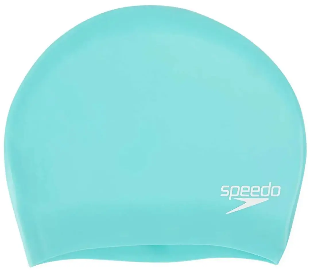 Speedo Long Hair Silicone Cap - Blauw