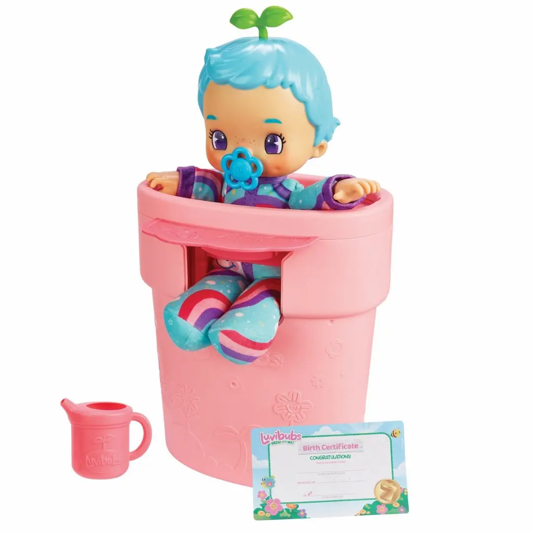 Moose Toys Luvibubs Dappere Bella Speelset MS61012 - Blauw - afbeelding 6 van 6