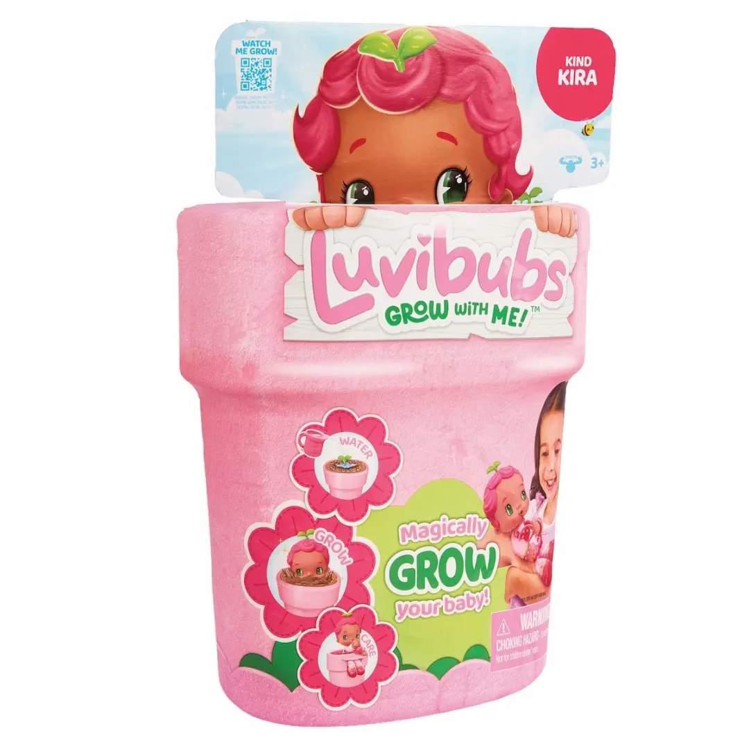 Moose Toys Luvibubs Pop Kira Speelset MS61013 - Roze - afbeelding 6 van 6