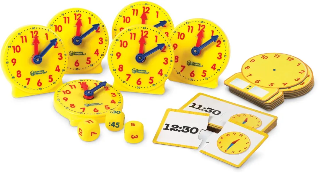 Learning Resources About Time! Groepsactiviteitenset