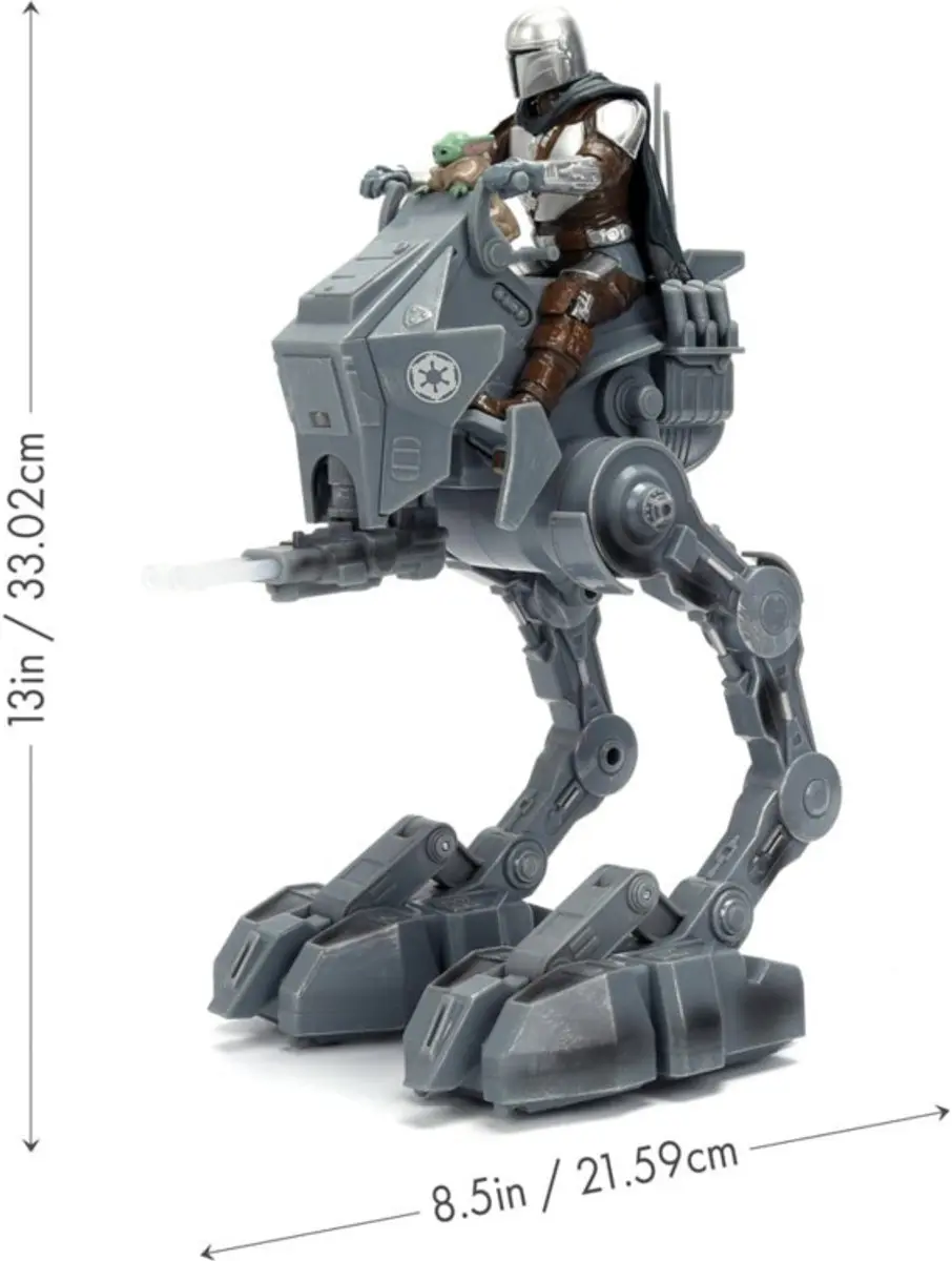 Disney Star Wars Mandalorian & Grogu RC AT-RT 33cm - Meerkleurig - afbeelding 4 van 6