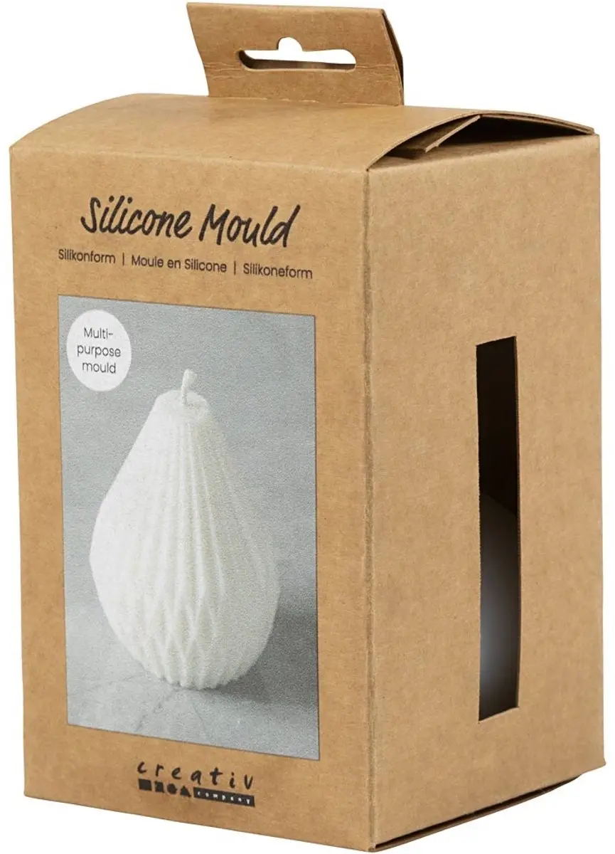 Creativ Company Siliconen Mal Druppelvorm 8x7cm - Meerkleurig - afbeelding 2 van 5