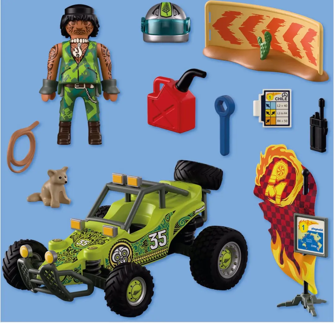 Playmobil Offroad Buggy PLL72063 - 50-delig - Groen