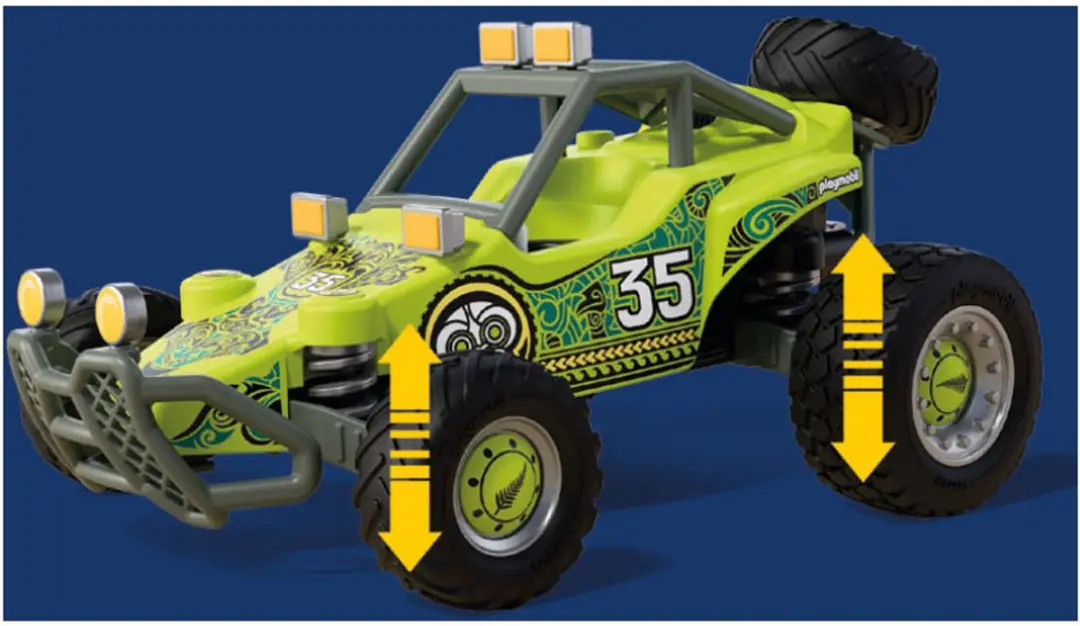 Playmobil Offroad Buggy PLL72063 - 50-delig - Groen