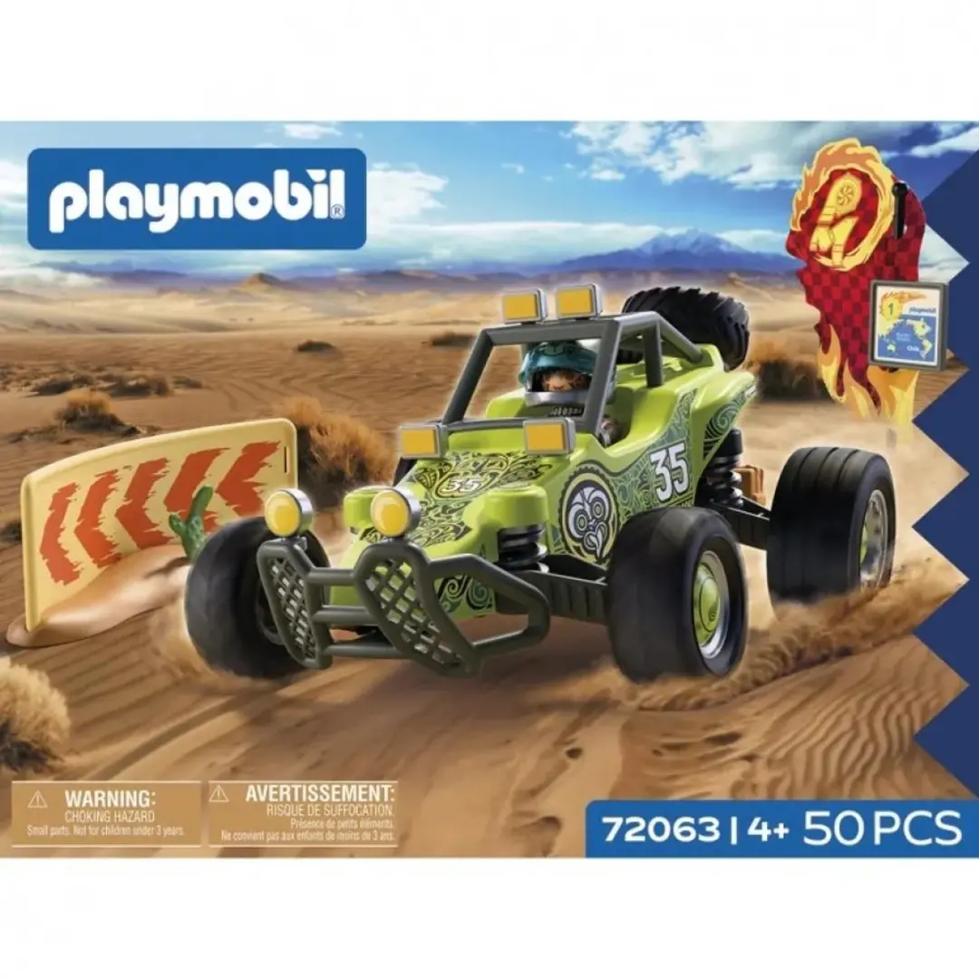 Playmobil Offroad Buggy PLL72063 - 50-delig - Groen