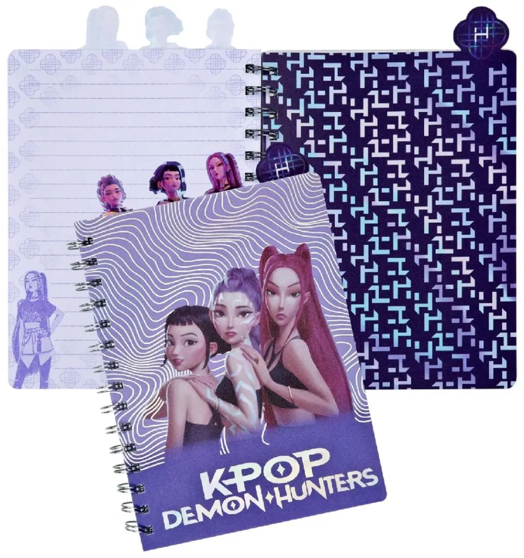 Van der Meulen K-Pop Demon Hunters Spiraalnotitieboekje A5