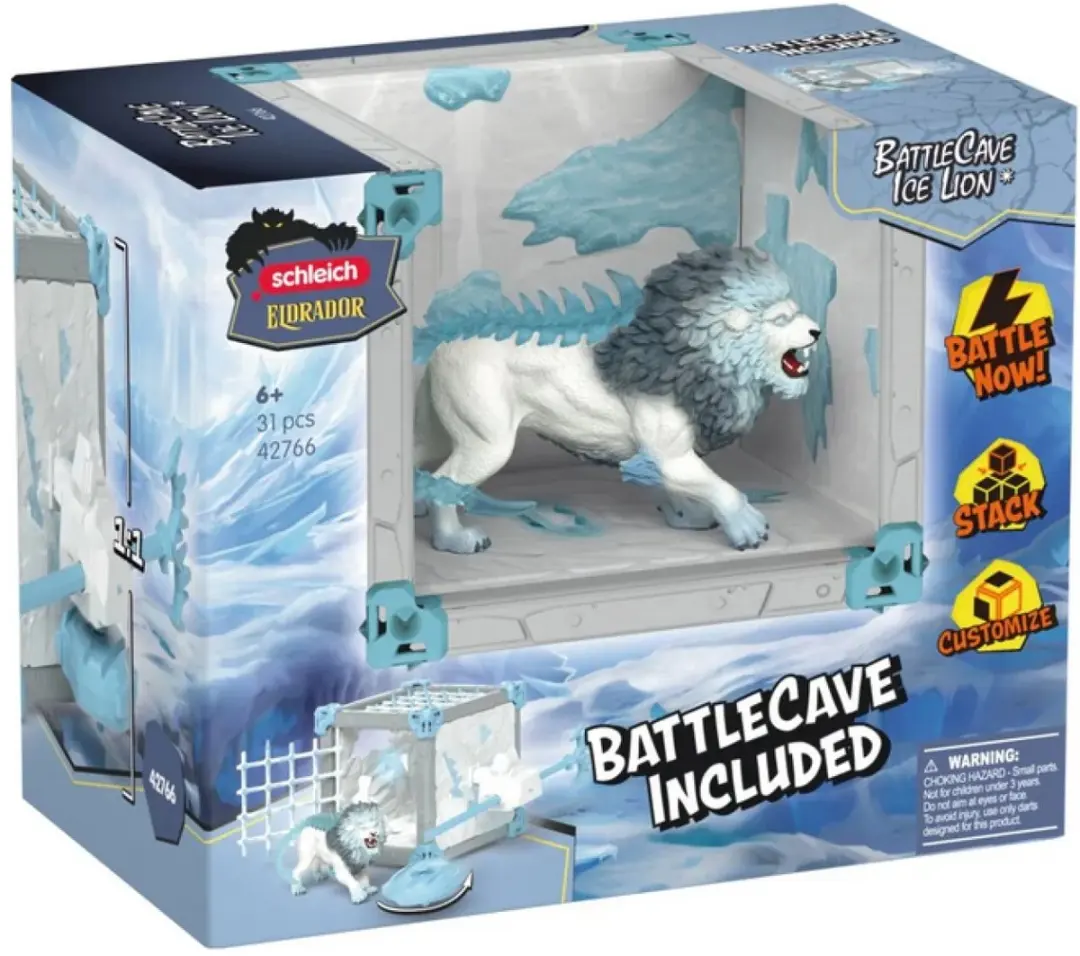 Schleich Eldrador Creatures IJsleeuw Meerkleurig - 39042766 - afbeelding 6 van 6