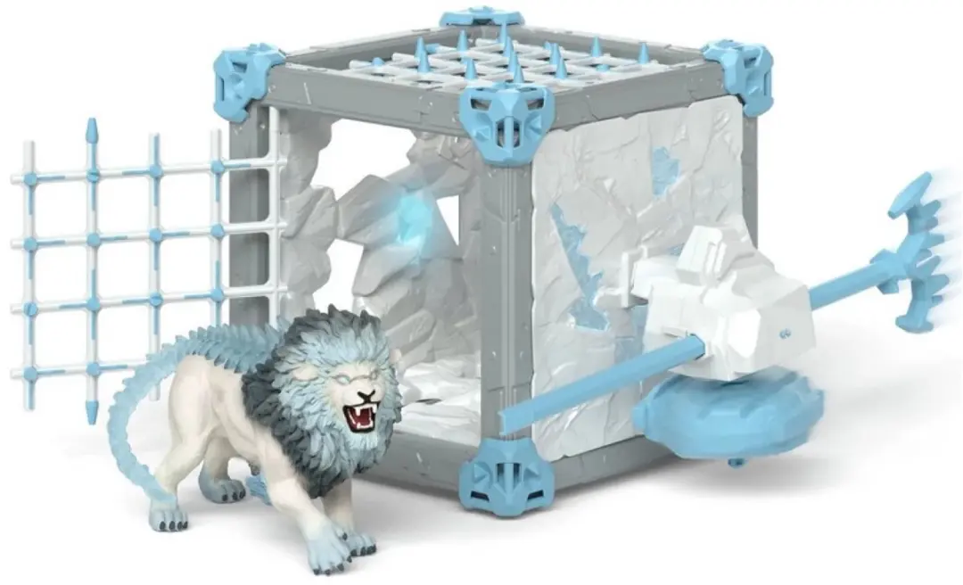 Schleich Eldrador Creatures IJsleeuw Meerkleurig - 39042766 - afbeelding 4 van 6