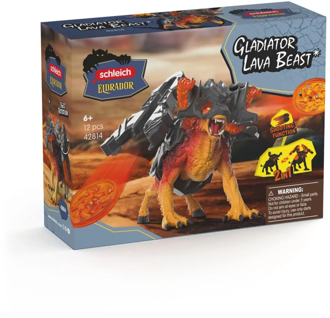 Schleich Gladiator Lavabeest - afbeelding 2 van 2