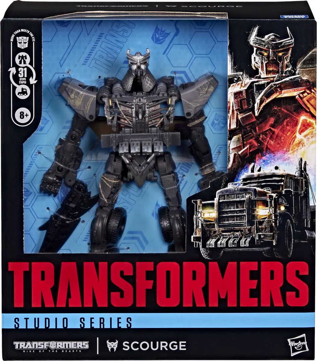 Transformers Studio Series Scourge G21895X0 - 8,5 inch - Zwart
