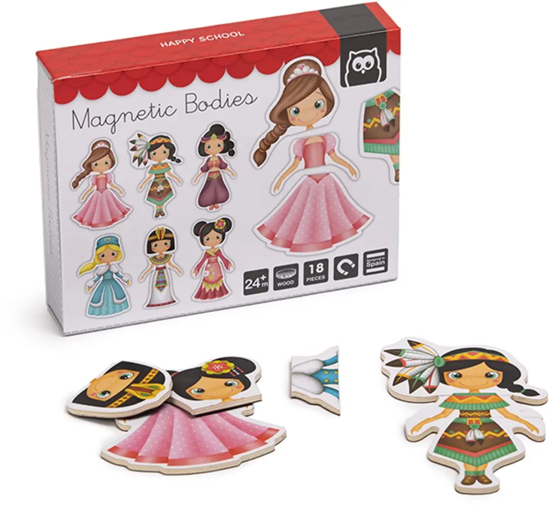 Magnetische figuren prinsessen