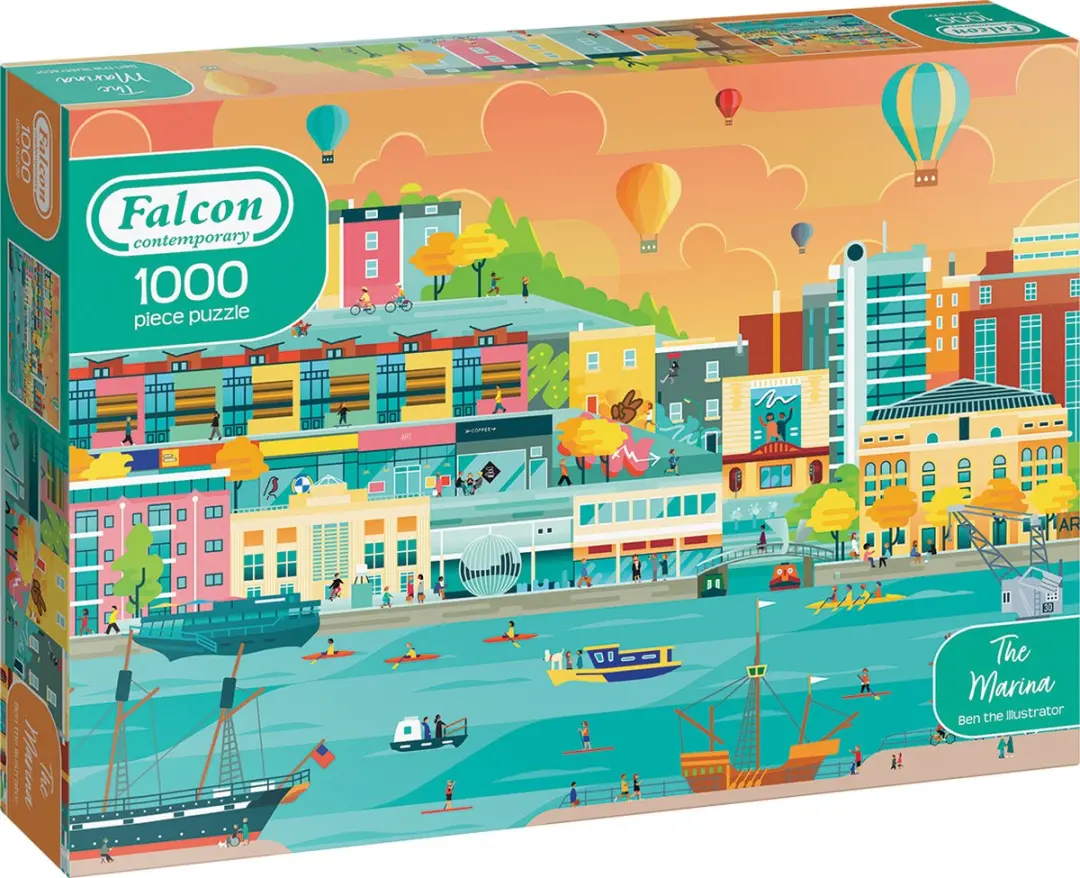 Falcon Contemporary The Marina 1000 pieces