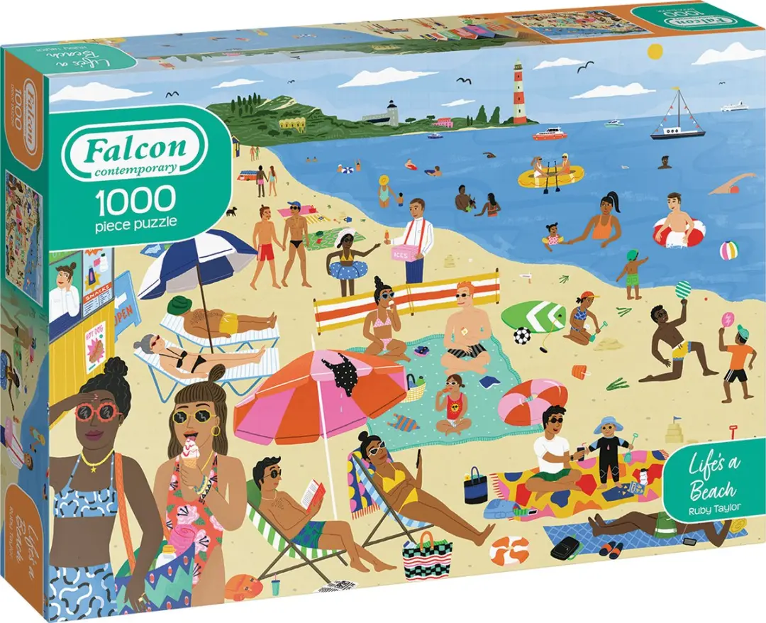 Falcon Contemporary Life's a Beach 1000 stukjes