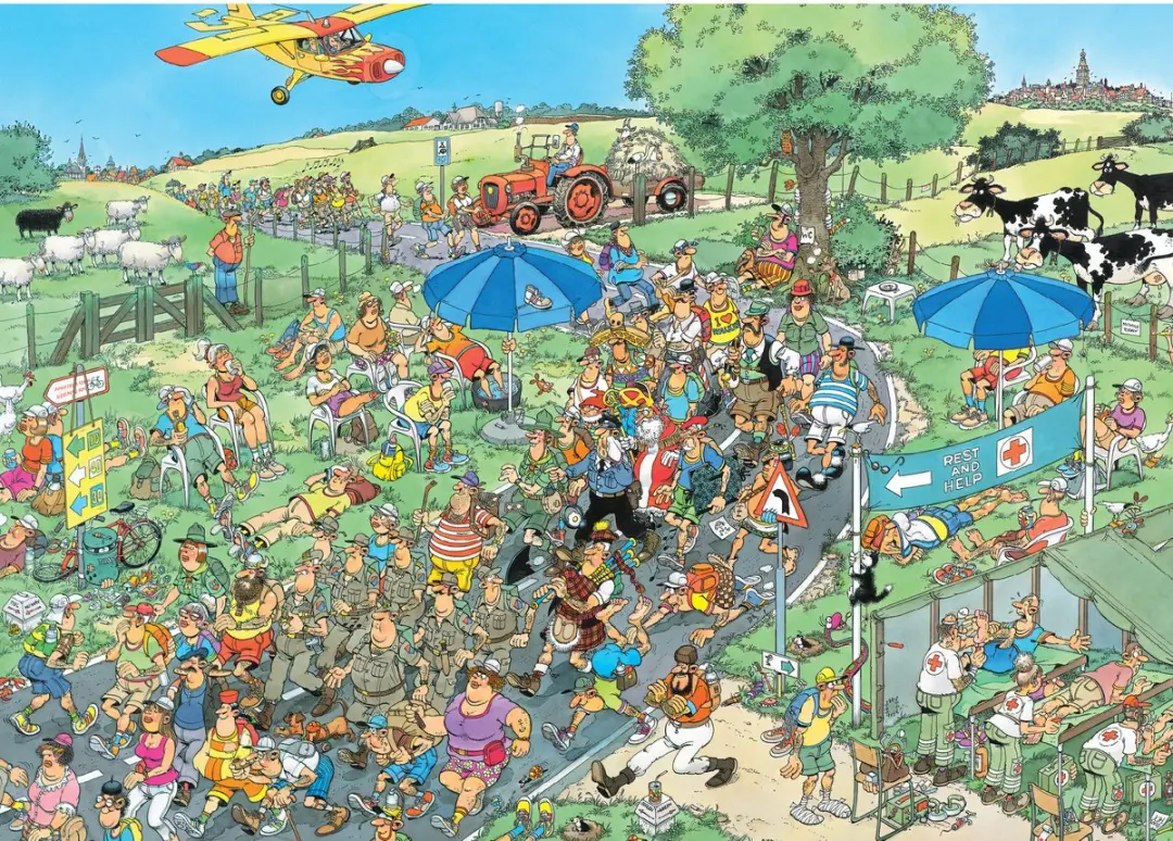 Jumbo Jan van Haasteren Puzzel 1000 Stuks - afbeelding 3 van 4