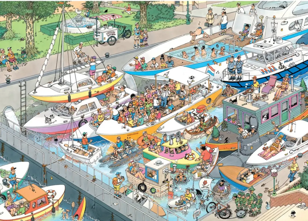 Jumbo Jan van Haasteren The Locks Puzzel 1000 Stukjes - afbeelding 4 van 4
