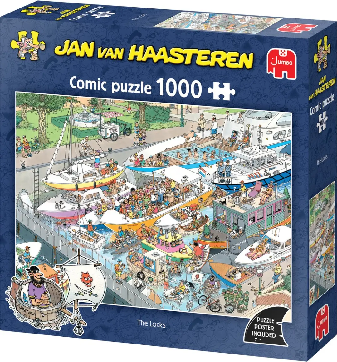 Jumbo Jan van Haasteren The Locks Puzzel 1000 Stukjes - afbeelding 3 van 4