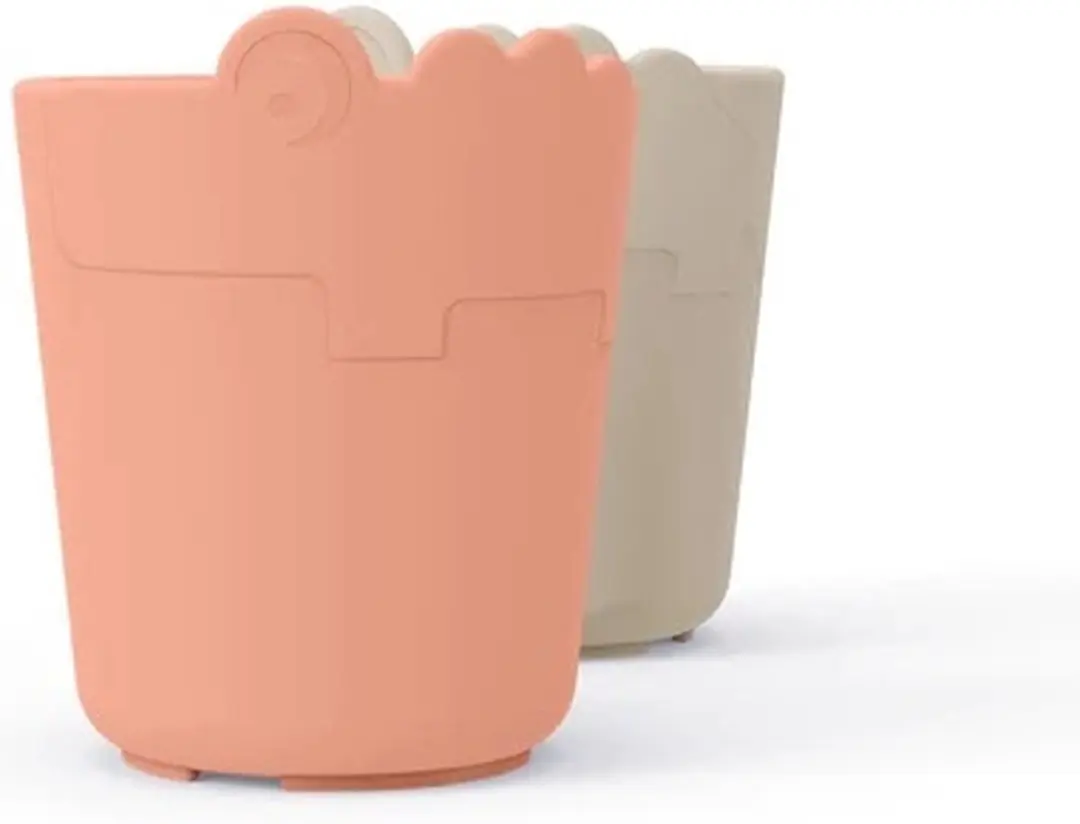 Done By Deer Croco Mini Mok 100ml - 2 Stuks - Oranje - afbeelding 4 van 6