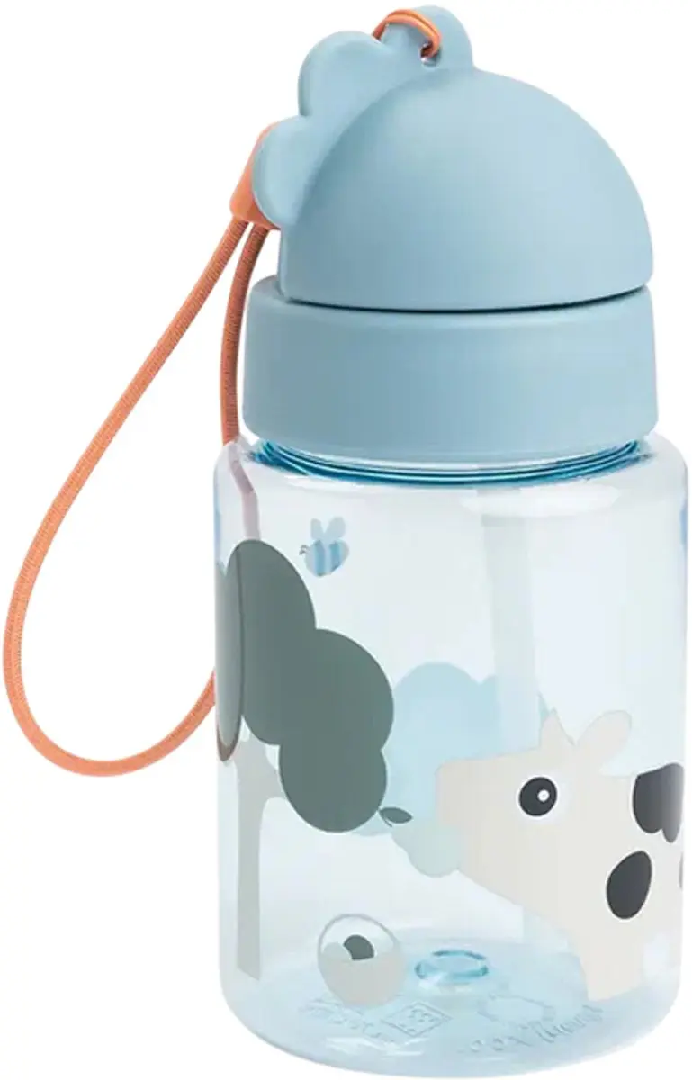 Done By Deer Tiny Farm Drinkfles met Rietje 280ml