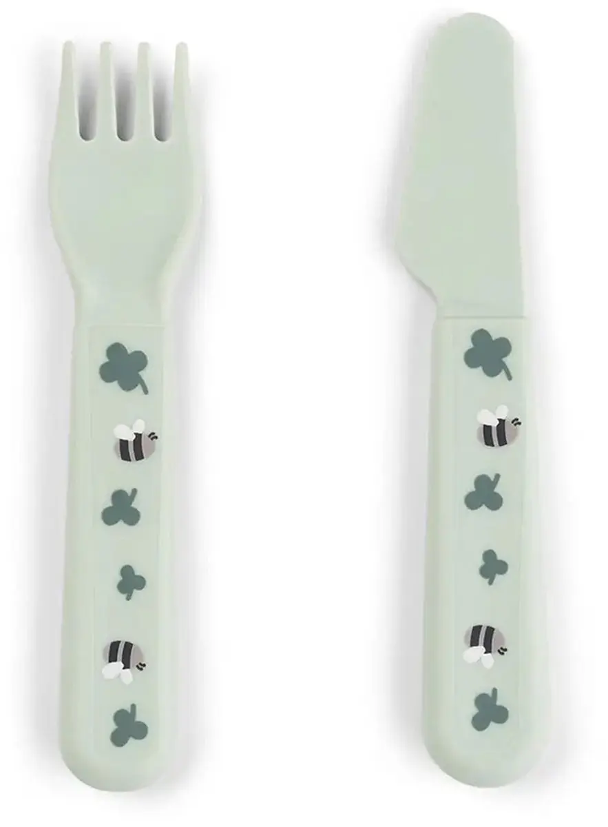 Done By Deer Foodie Dinerset Tiny Farm - Groen - afbeelding 3 van 6