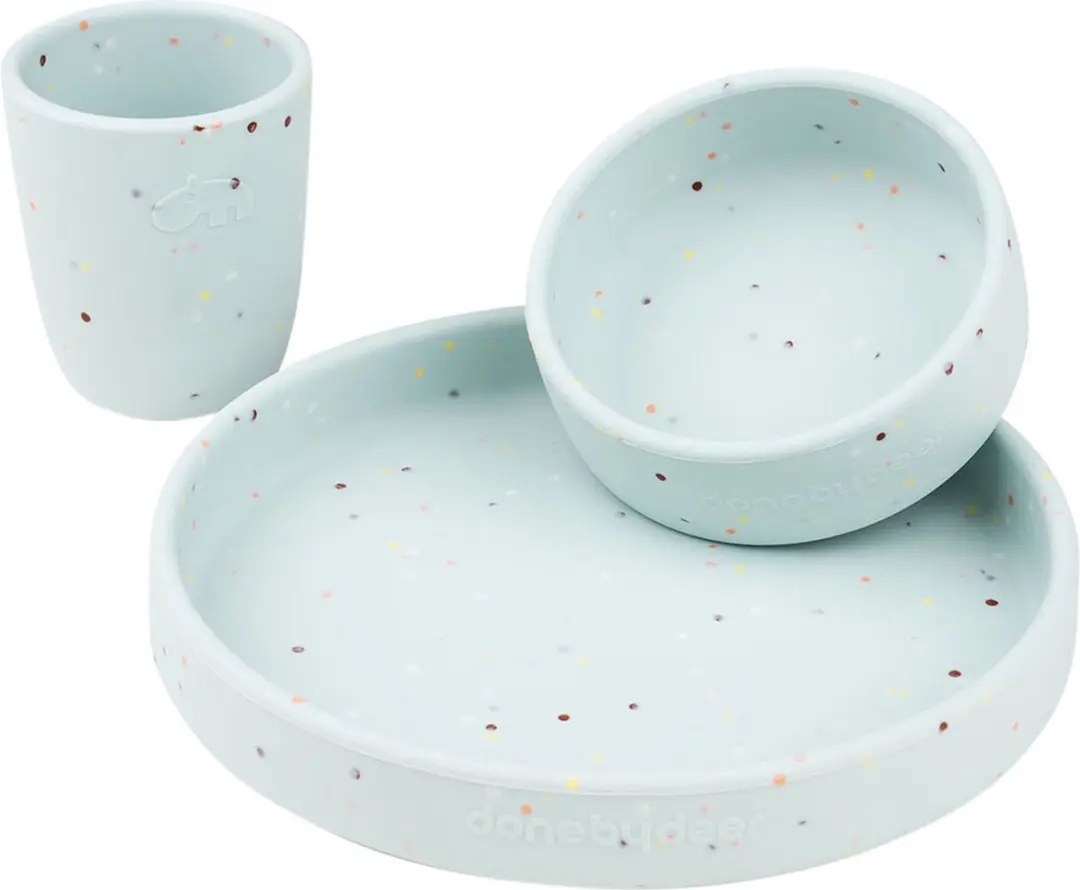 Done by Deer Croco Dinnerset Colour Mix