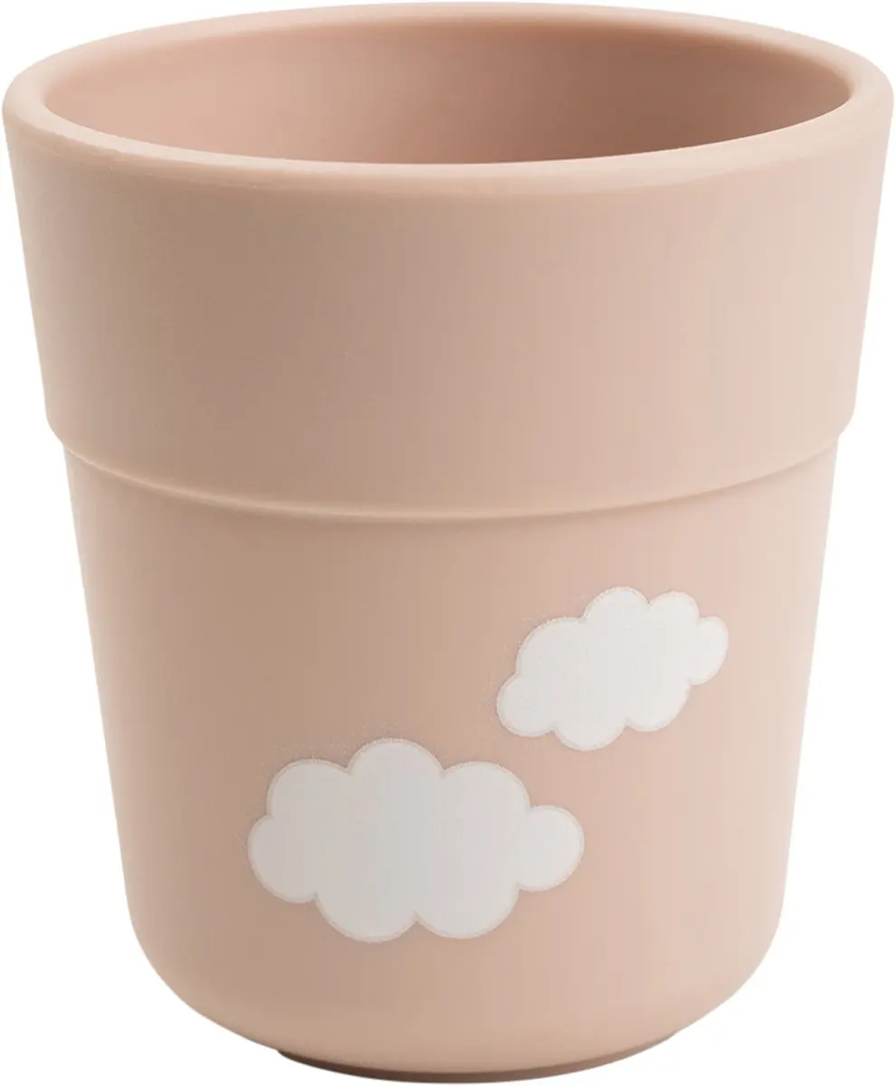 Done By Deer Happy Clouds Mini Mok - 100ml - Roze - afbeelding 3 van 6