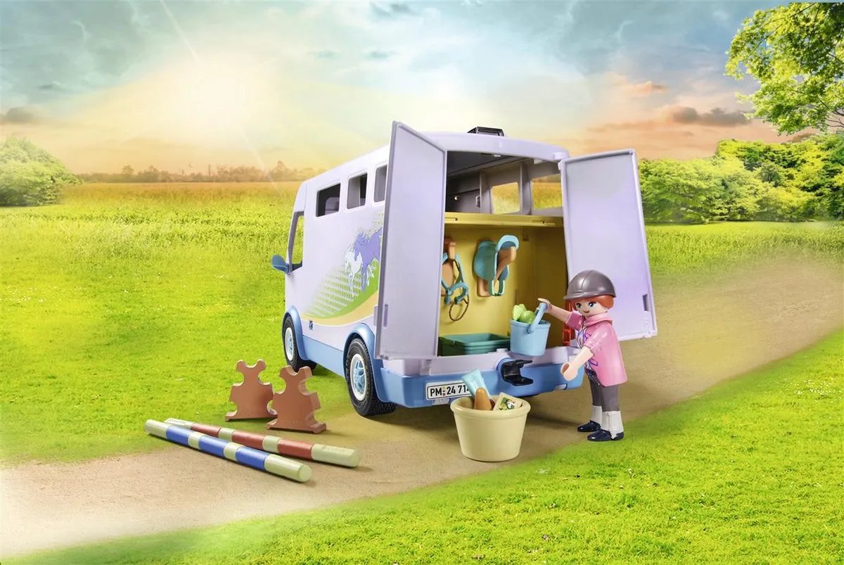 Playmobil Horses of Waterfall Mobiele Manege 71493 - Multicolor - afbeelding 6 van 6