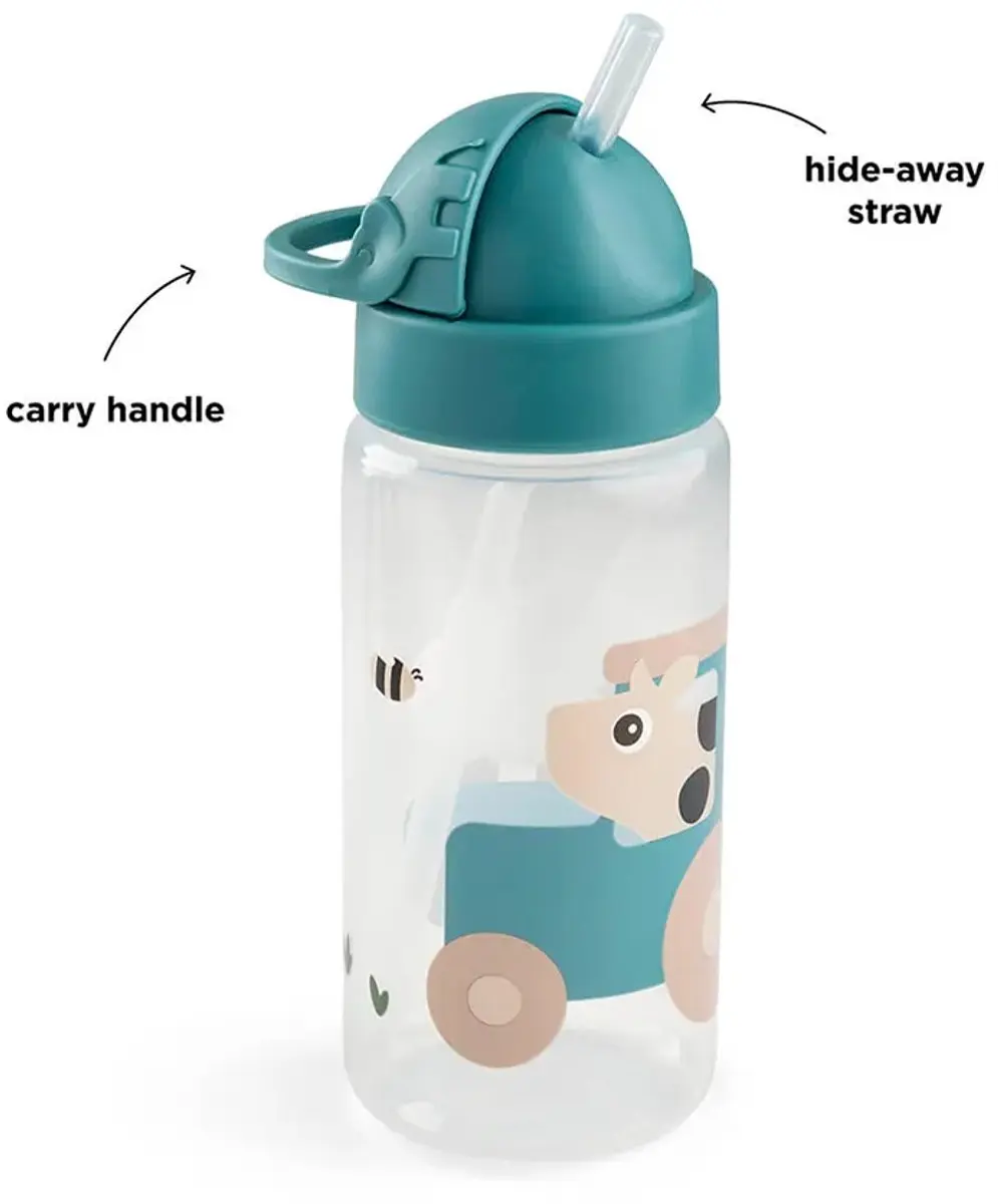 Done By Deer Tiny Farm Rietjesbeker 350ml - Blauw - afbeelding 3 van 6
