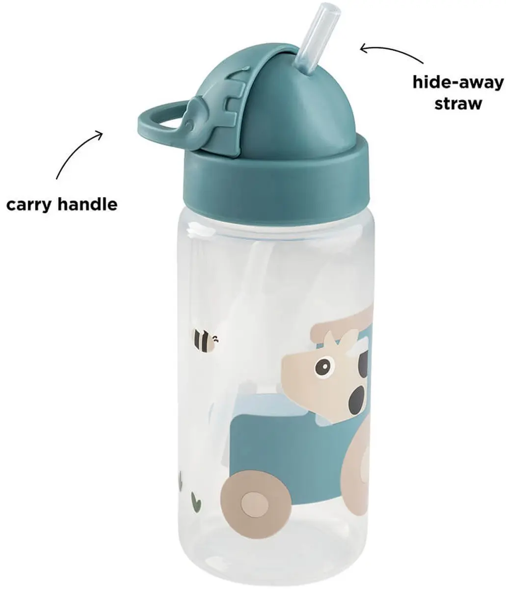 Done By Deer Tiny Farm Rietjesbeker 350ml - Blauw - afbeelding 5 van 6