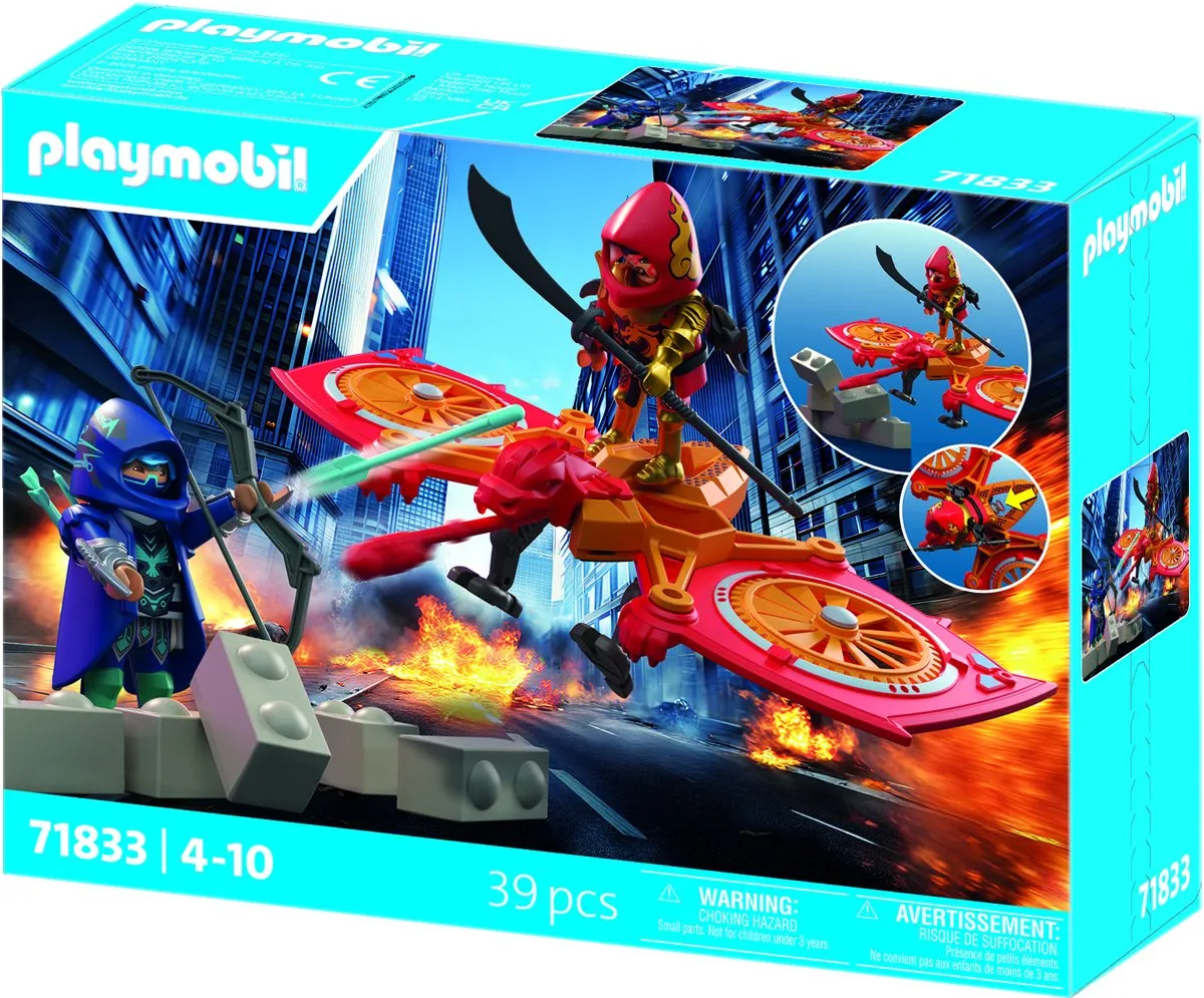 Playmobil Helden Drone 71833 - Multicolor