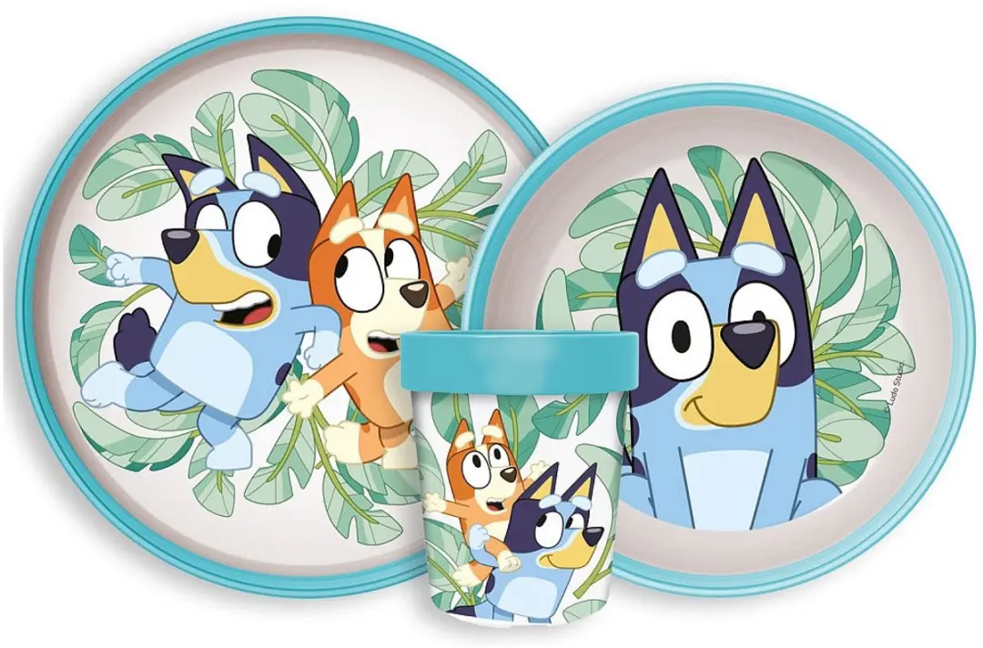Bluey Serviesset