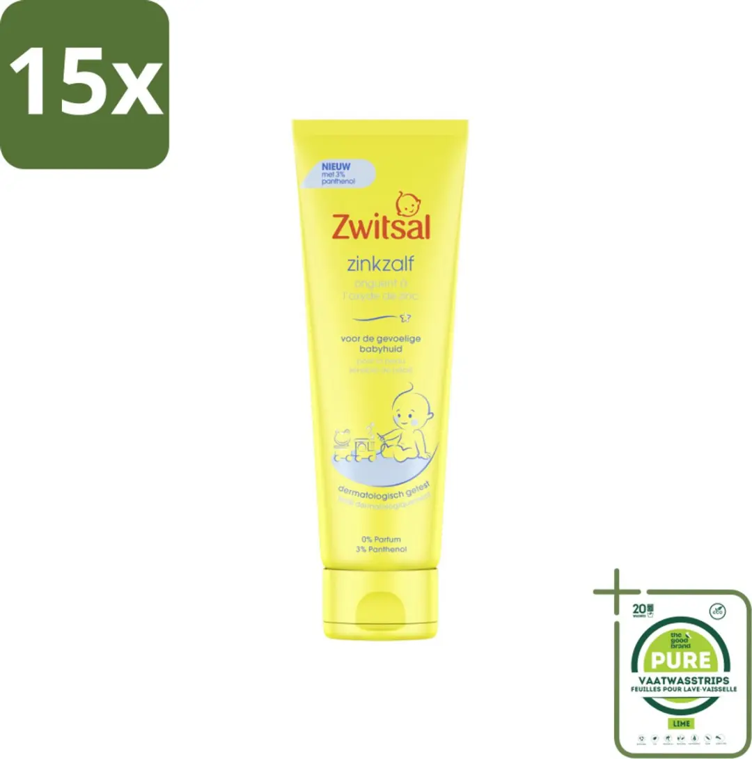 15 x Zwitsal 0% Parfum