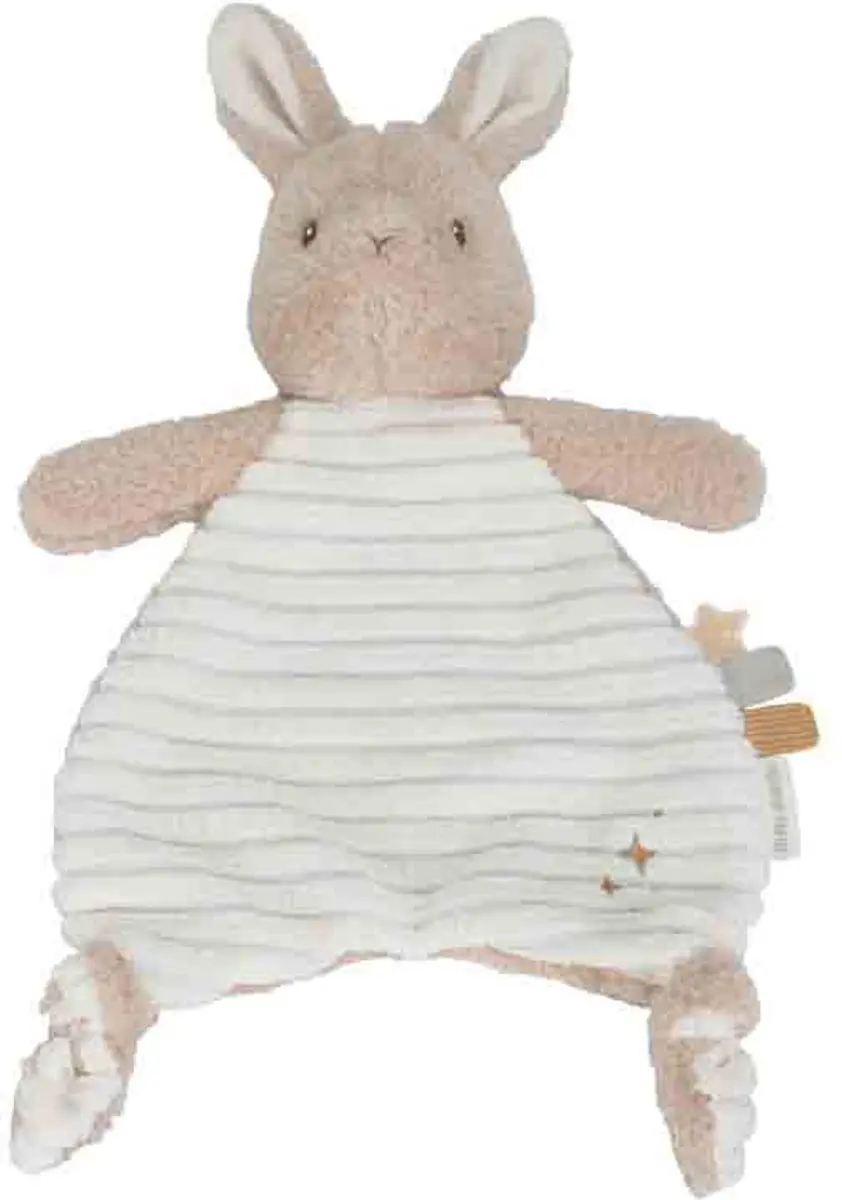 Little Dutch Newborn Naturals Bunny Knuffeldoek Naturel - afbeelding 6 van 6