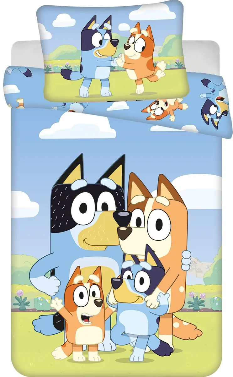 Bluey BABY / Peuter dekbedovertrek Joy
