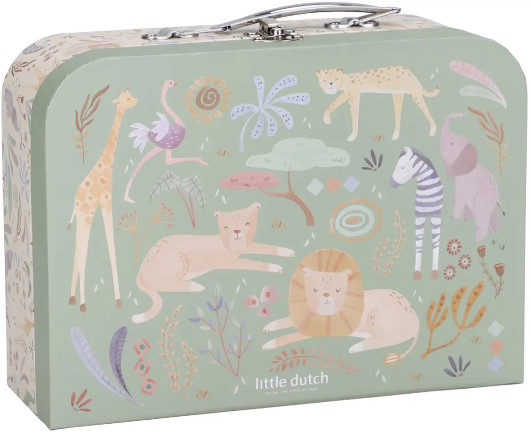 Little Dutch Kofferset Safari Friends - FSC Gecertificeerd - afbeelding 4 van 6